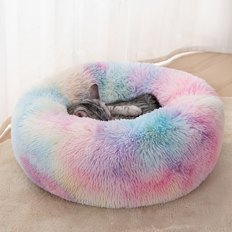 Warm Soft Cats Blanket Indoor Nest, Plush Blanket Bed For Dogs & Cats