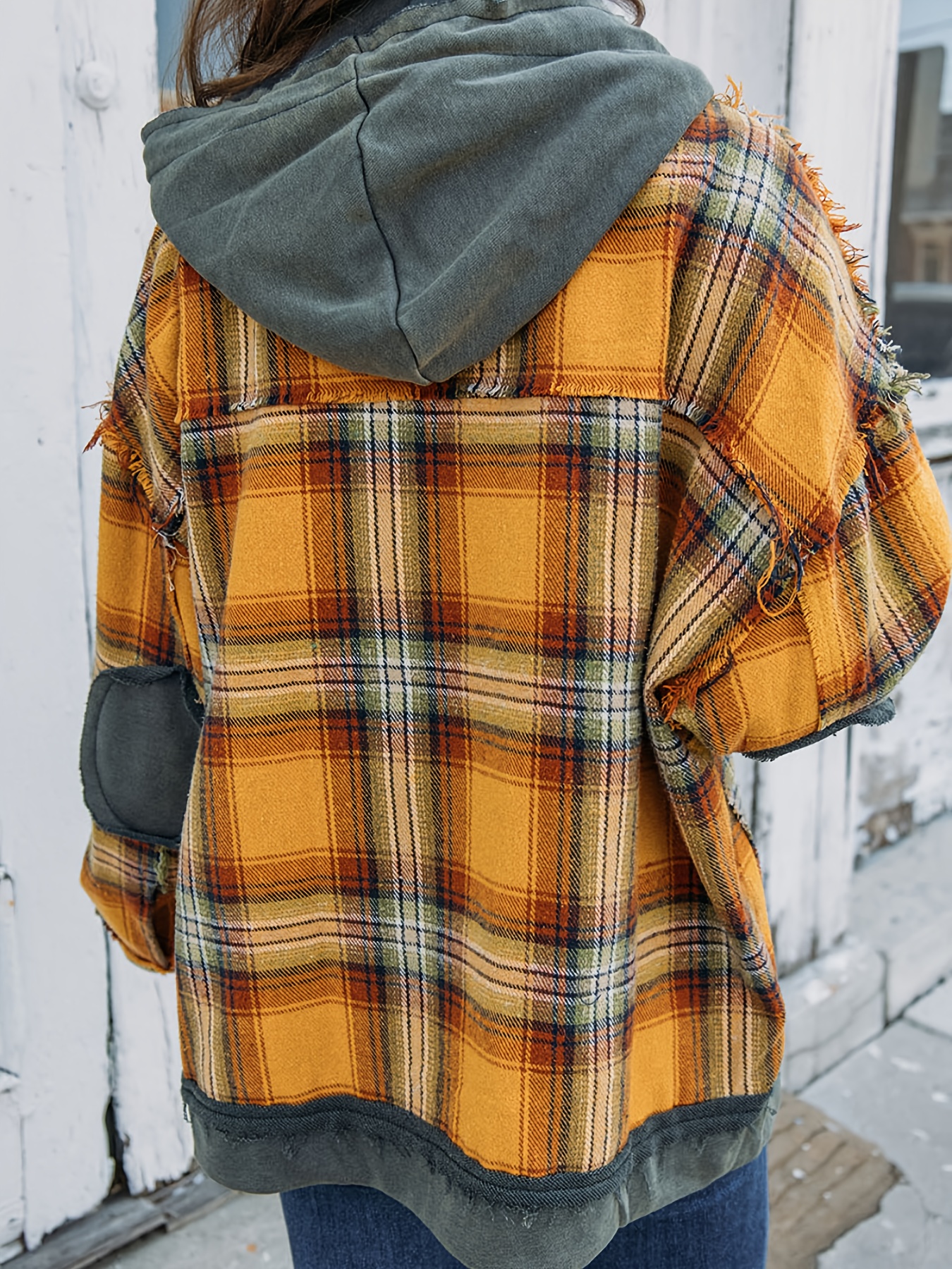 Flannel winter jacket outlet womens