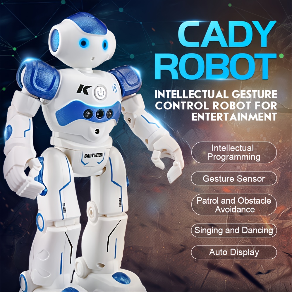 Remote R19 RC Robot Smart Talking Programming Dance Interactive