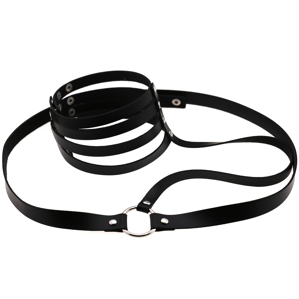 Bondage Collar Belt Sexy Street Shooting Nightclub Stage Temu Canada