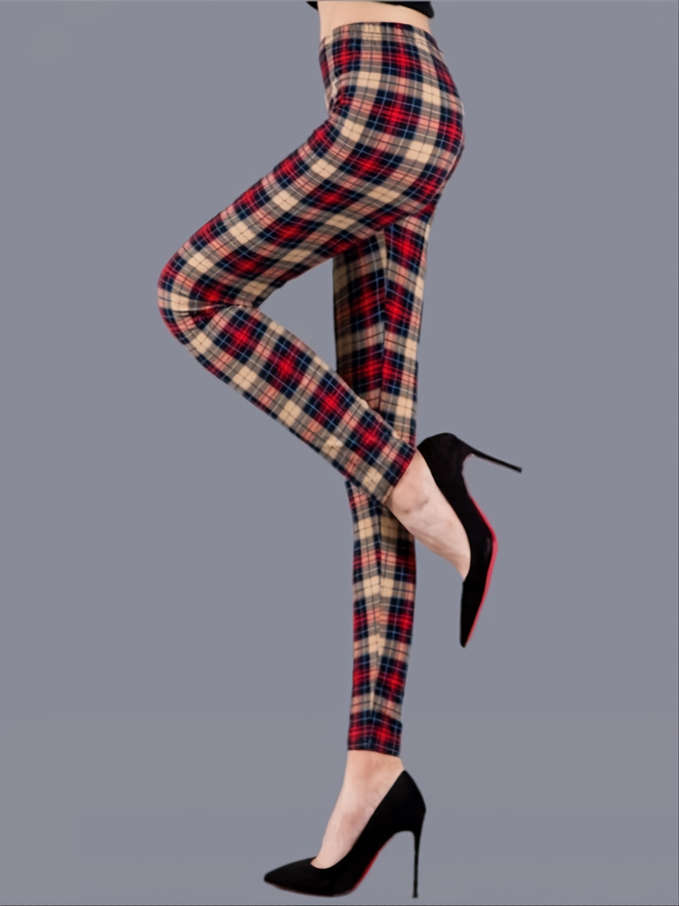  Women's Leggings - Reds / Women's Leggings / Women's Clothing:  Clothing, Shoes & Jewelry