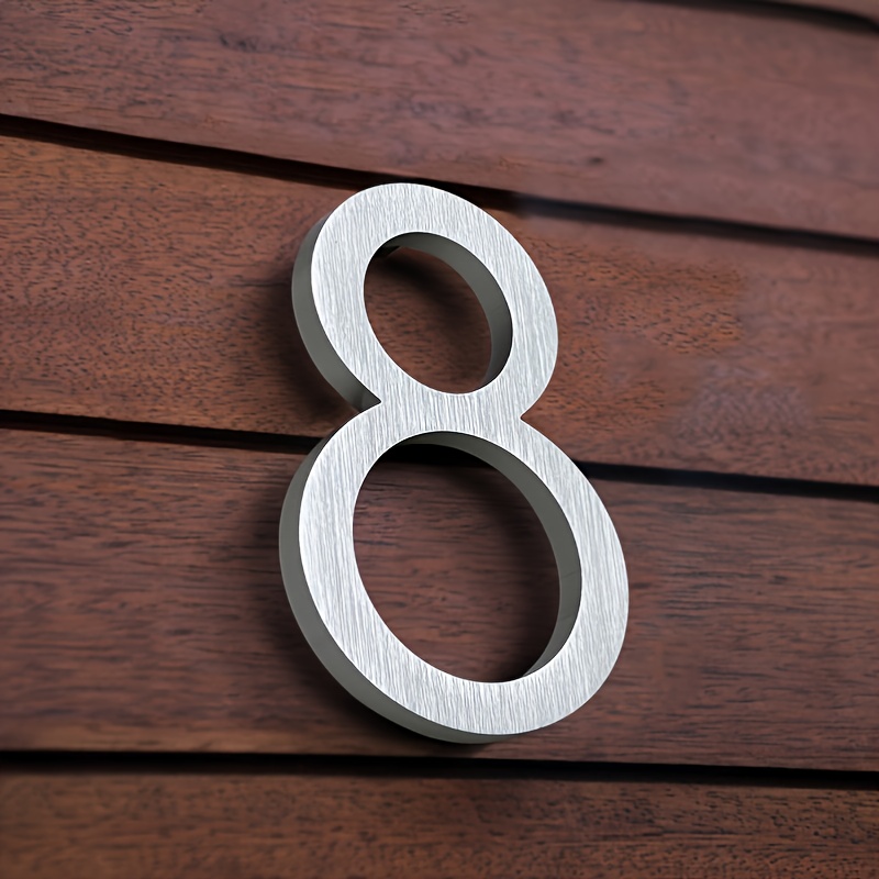 numero vivienda exterior numeros para casas numeros casa exterior Letras y números  de casa flotante, señal
