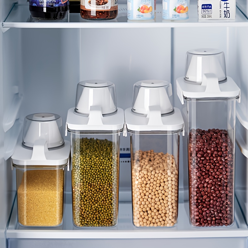 Food Storage Containers Bulk Cereals Organizers Kitchen Refrigerator  Storage Tanks Stackable Food Storage Boxes