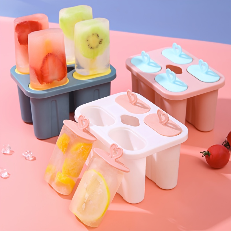 Stainless Steel Popsicle Molds With Sticks. Easy Popsicle Mold Set For  Kids. 6 Bpa Free Popsicle Molds + Holder, Leak Proof Silicone Seal, And  Popsicl