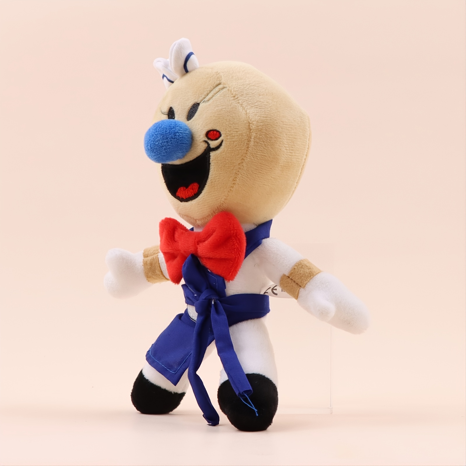 25cm/9.84'' New Ice Scream Rod Plush Toy Stuffed Soft Toys Cartoon Dolls  Horror Game Character Halloween Christmas Decor Gift