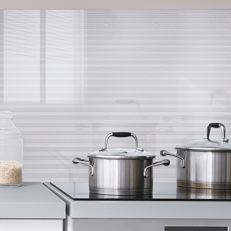 1pc Kitchen Stickers For Aluminum Foil Self Adhesive Stickers