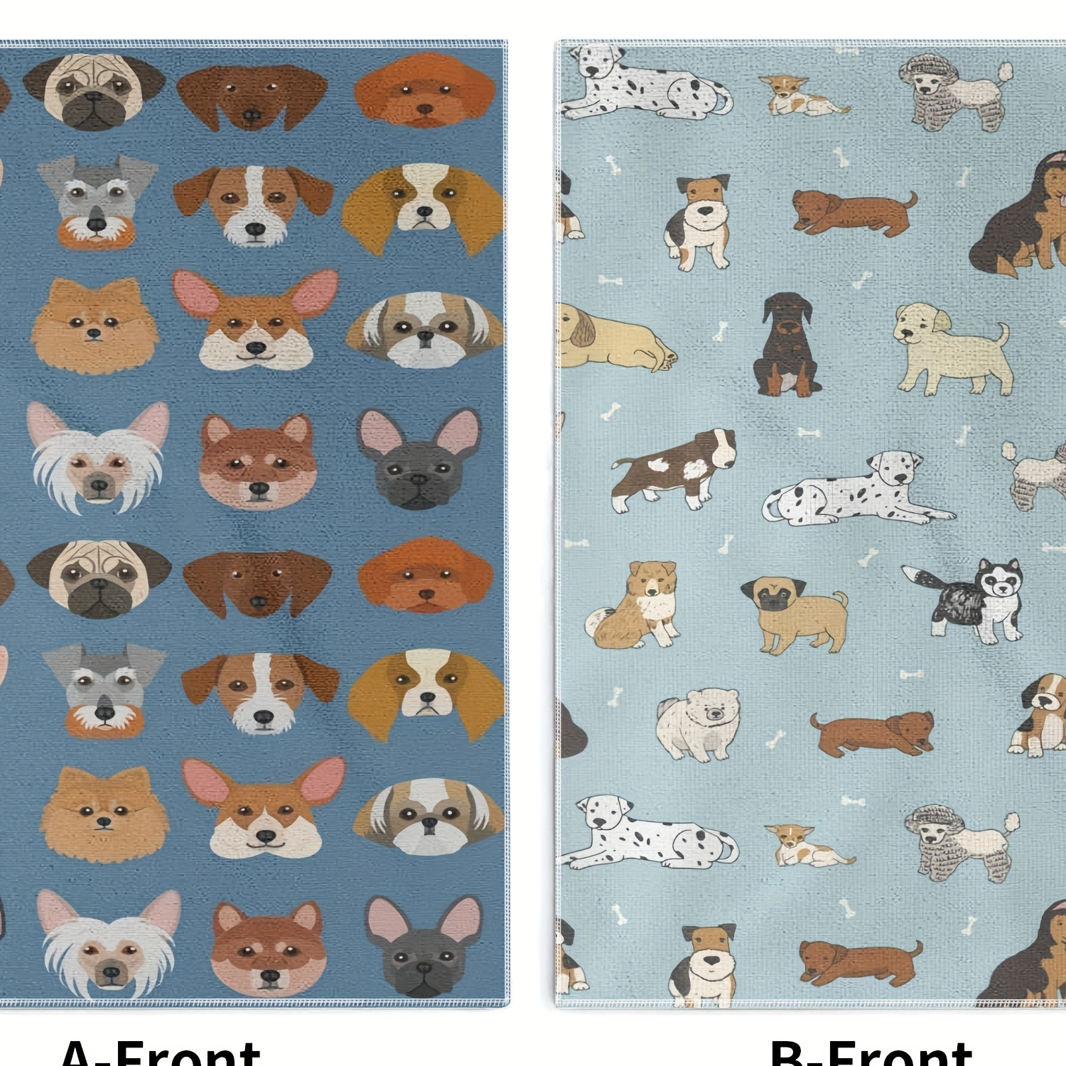 

2-pack Cute Puppy Kitchen Towels | Ultra-soft Polyester Dish Cloths | Perfect For Cooking, Baking & Cleaning | Modern Animal-themed Home Decor | Ideal Housewarming Gift | 18x26 Inches