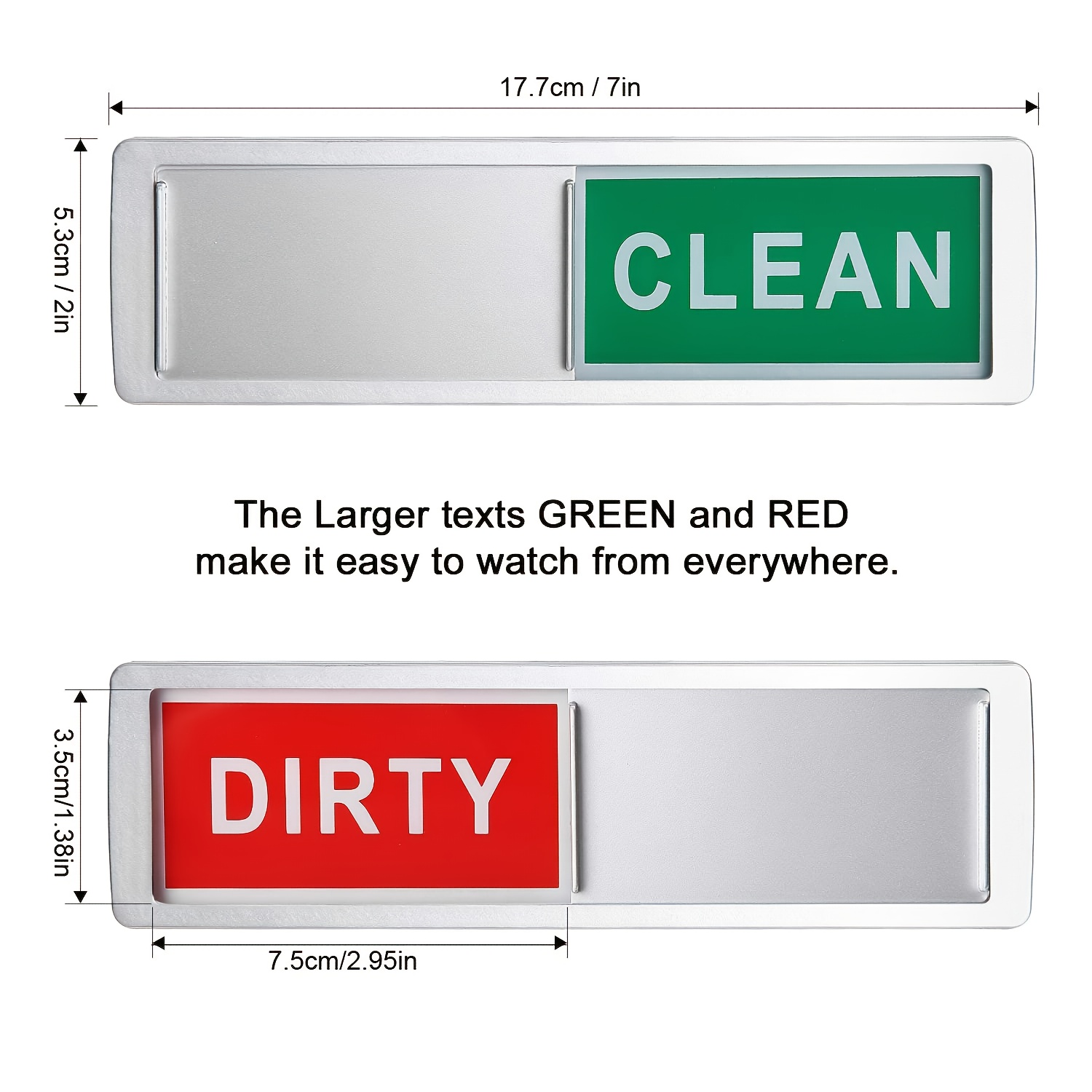 Buy Dishwasher Magnet clean Dirty Turn Knob Two Colors Dishwasher Sign  Dishwash Magnet Dirty Dishes Magnet Minimalist Gadget Kitchen Organizer  Online in India 