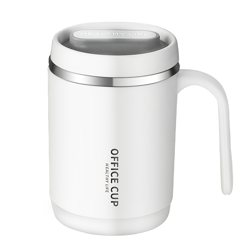 Stainless Steel Cups with Lids, Drinking Glasses 12/16oz Spill