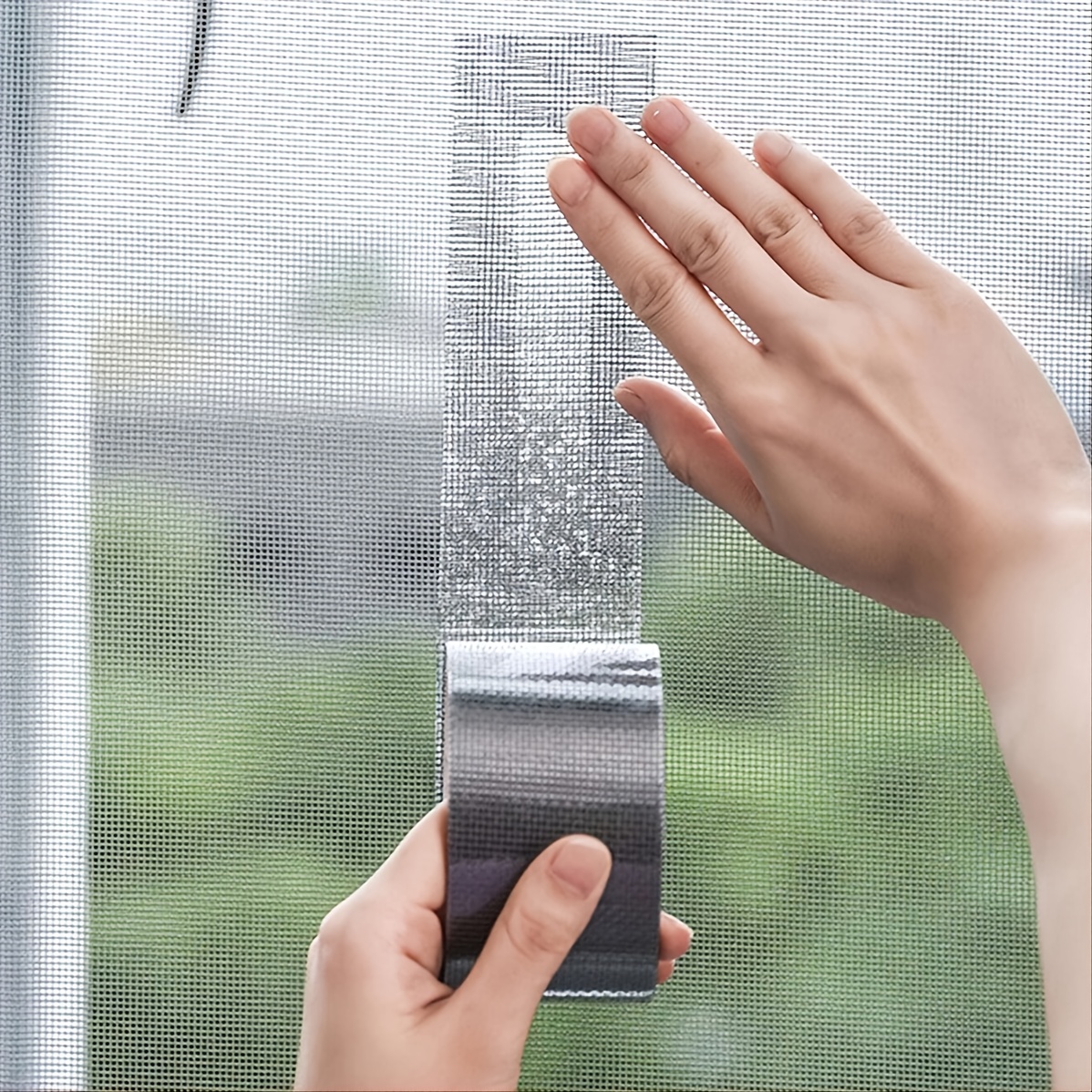 Window Screen Repair Tape Strong Adhesive Waterproof - Temu