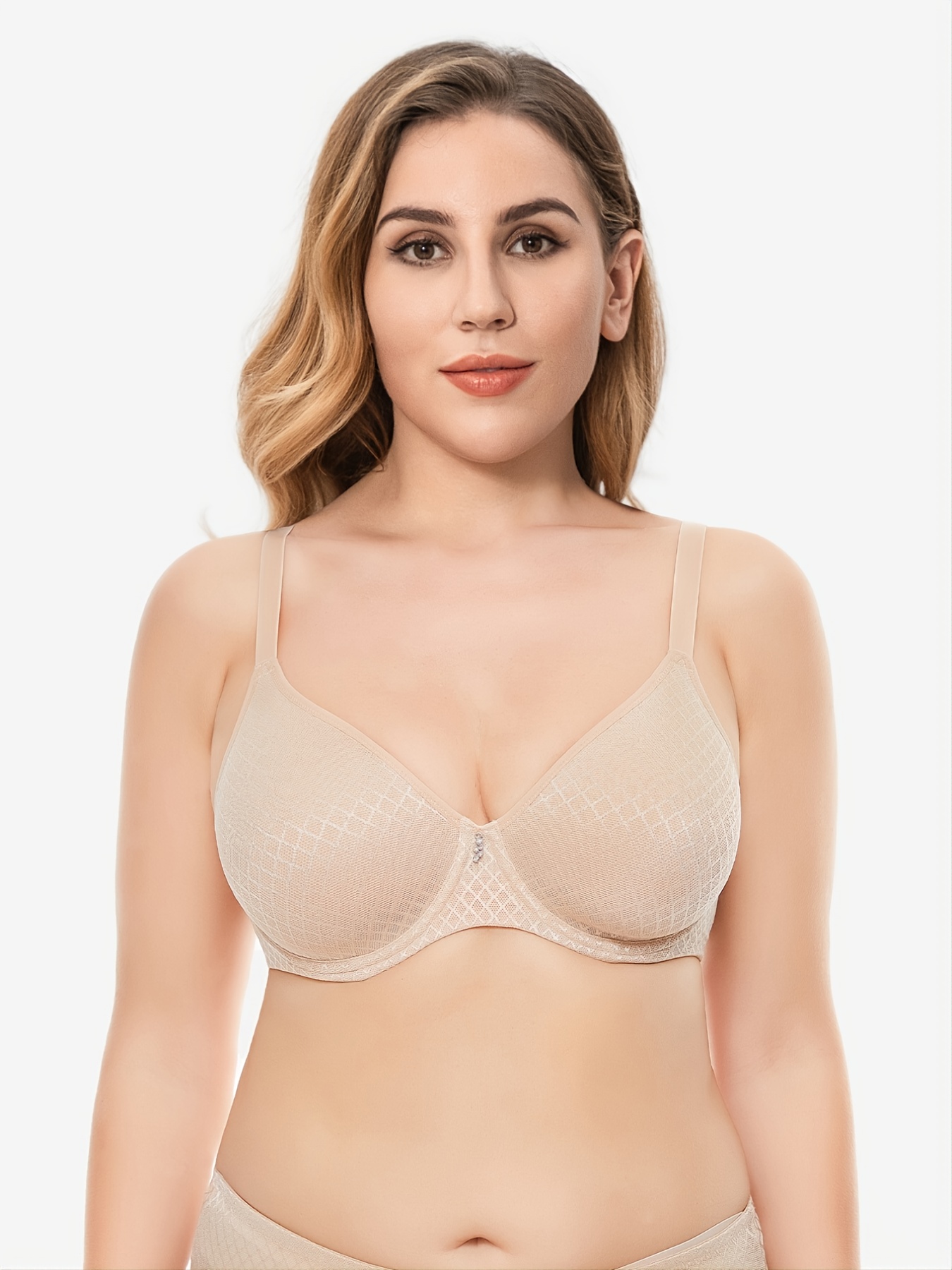 Women's T Shirt Bra With Push Up Padded Bralette Bra Without