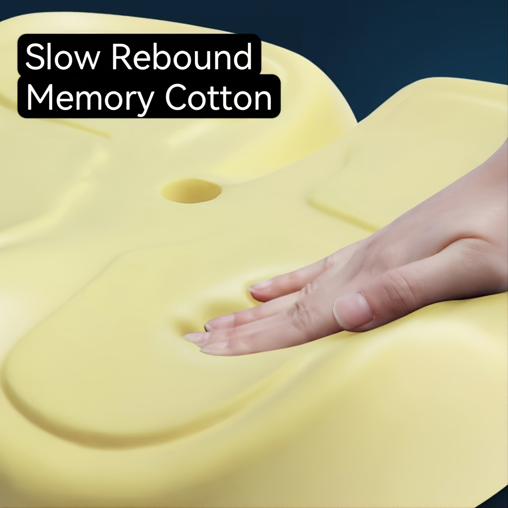 Slow Rebound Memory Foam For Tailbone, Sciatica, Lower Back Pain