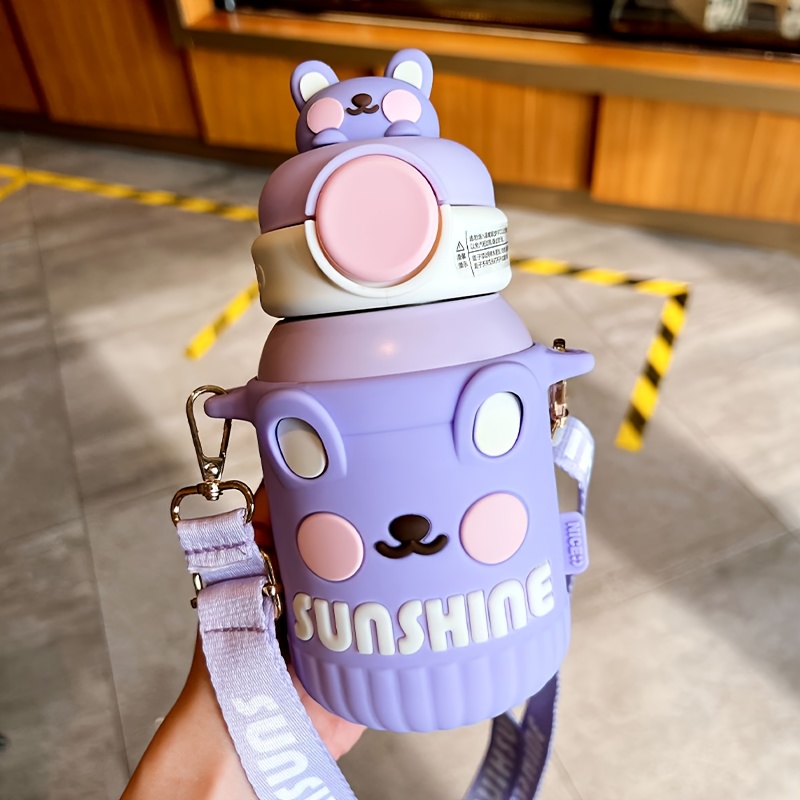 Cute Kawaii Squishmallows Girl - Pink Tumbler, Kawaii Tumbler for Tea,  Coffee,Women Girls Student Korean Style 20ozL Insulated Mug Christmas  Birthday