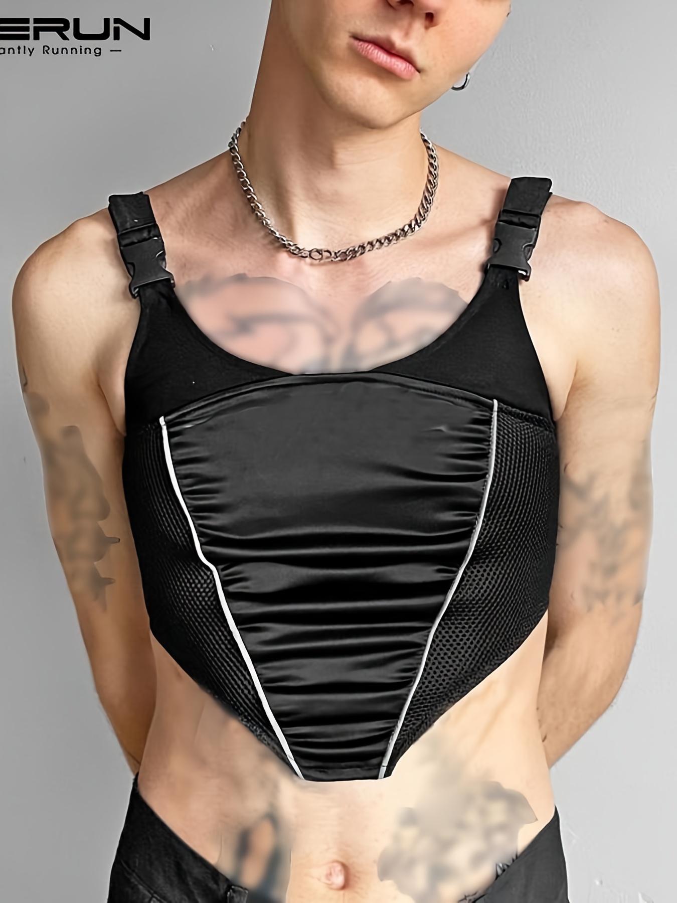  LINOCOUTON Mens Mesh Tank Tops See Through Sleeveless Hoodie  Sheer Fishnet Shirt Muscle Workout Tees Black, Small : Clothing, Shoes &  Jewelry