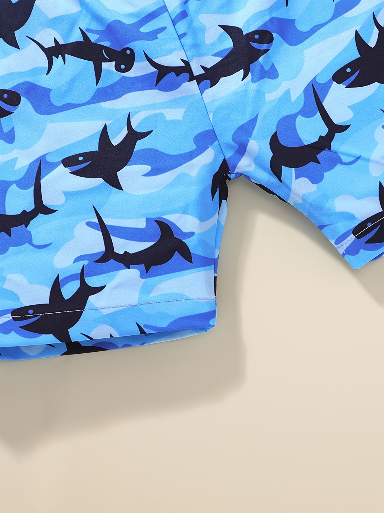 Shark boy camo set