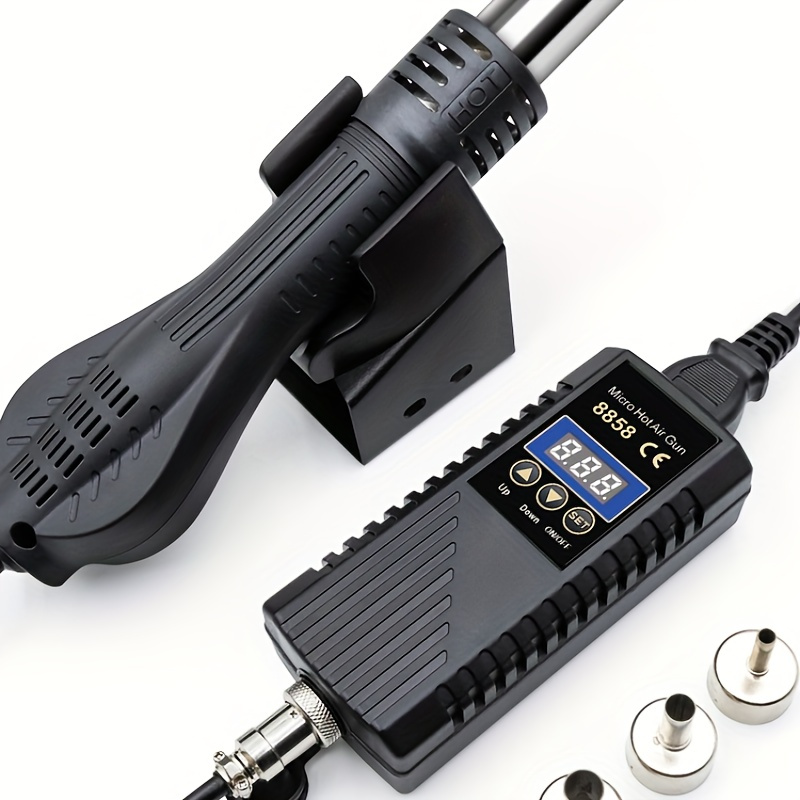 JCD Hot air gun 8858 Micro Rework soldering station LED Digital Hair dryer for soldering 750W Heat Gun welding repair tools - 1420