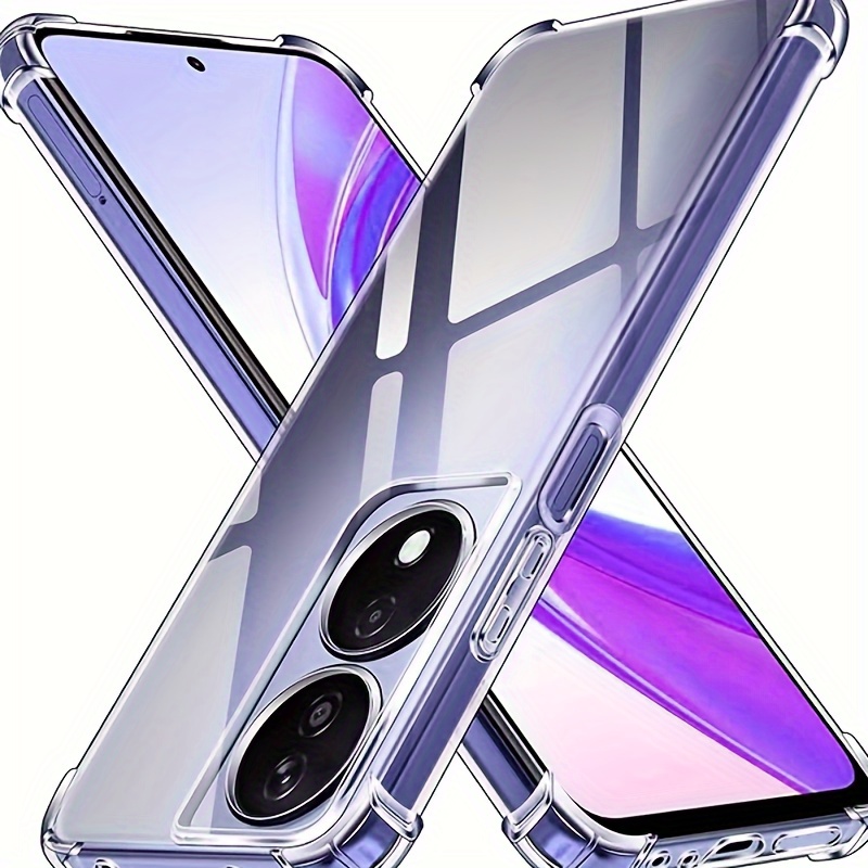 

Coque transparente avec de protection antichoc, étui souple pour téléphone Honor X7/X7A/X7B 5G/Honor X8/X8A/X8B/Honor 90 Smart (Non compatible avec Honor X7B 4G)