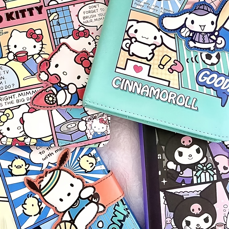 My Melody Cinnamoroll Kuromi Handbook Set Kawaii - Temu