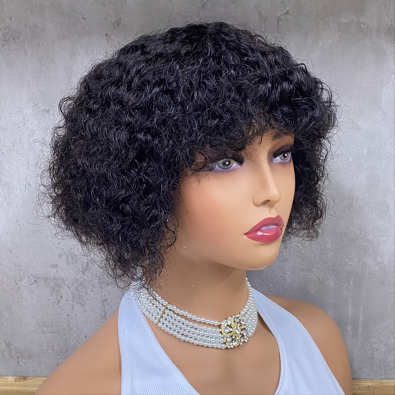 Curly Wave Human Hair Wigs 180 Density 13X4 Lace Frontal Wig Indian Human  Hair 4x4 Lace Closure Wig for Black Women Human Hair | Fruugo NO