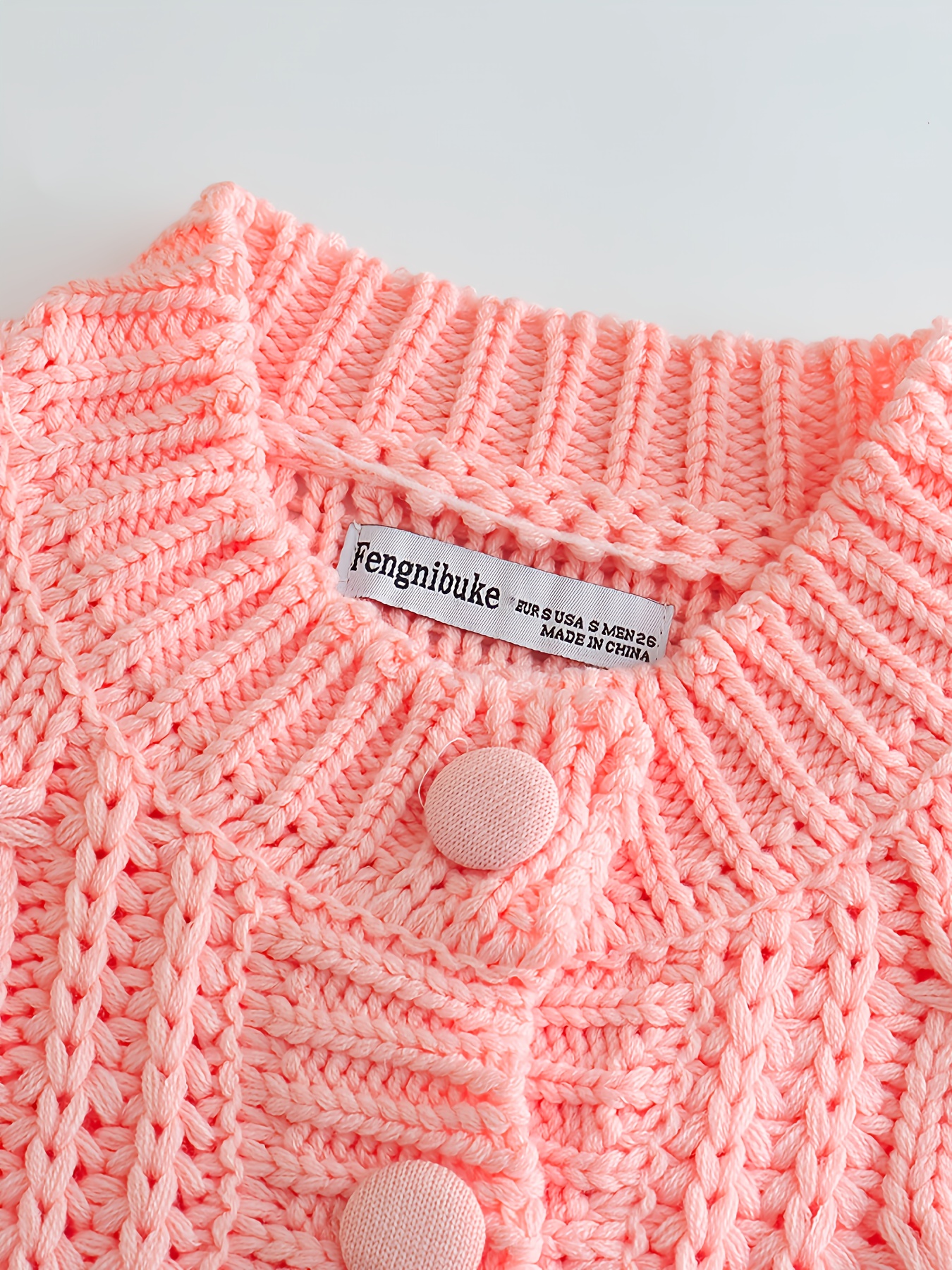 Chunky knitted sweater - Pink - Women - Gina Tricot