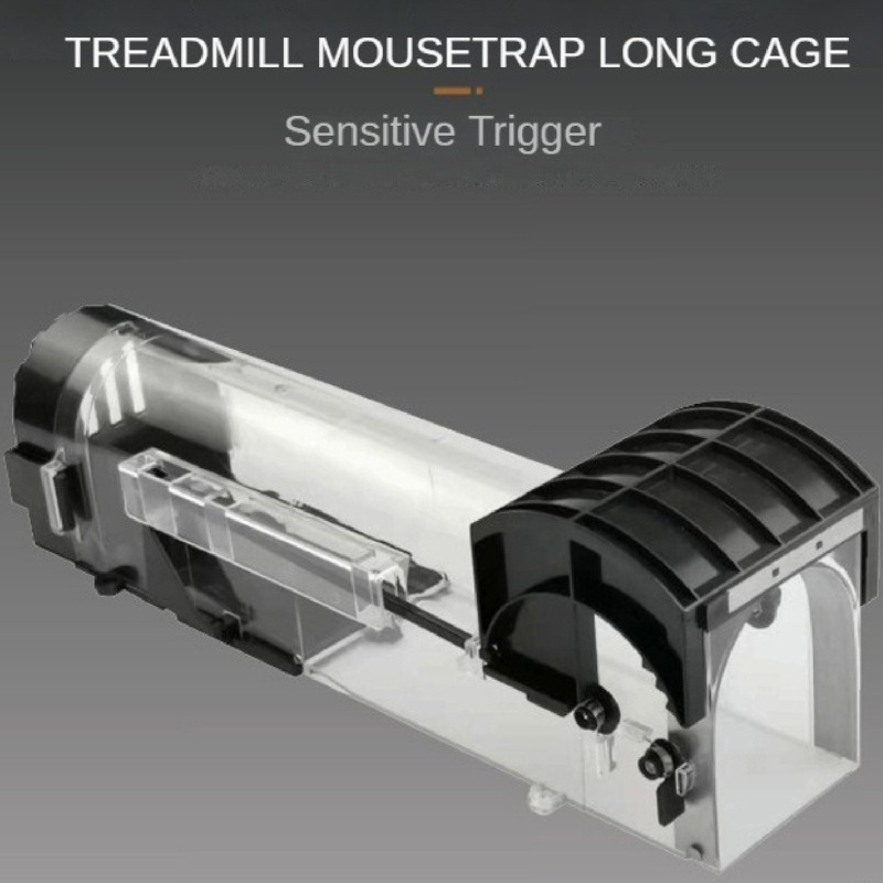 Seesaw Mouse Trap, tunnel shaped live mouse trap