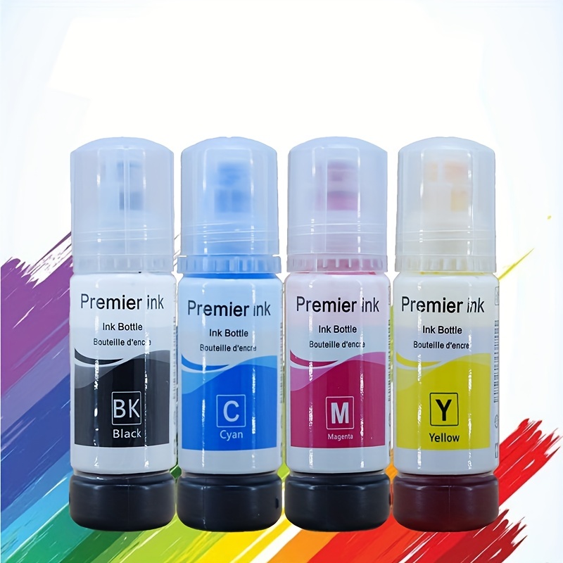  L&C Premium DTF Ink, DTF Transfer Ink Refill for epson L1800  et-8550 xp15000 DTF Printers, Heat Transfer Film Printing Ink Set 200ml X 5  : Office Products