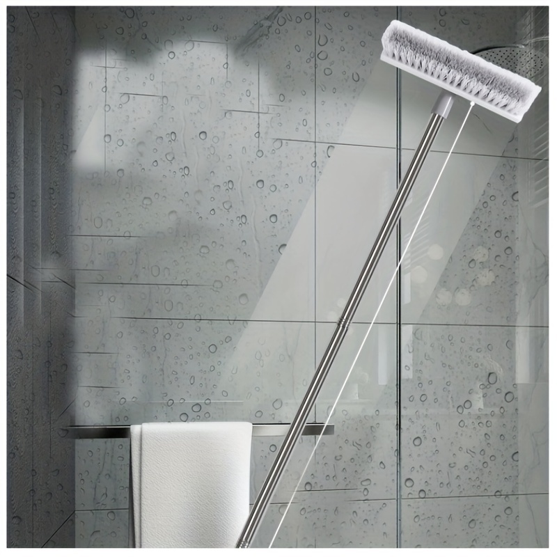Balai de nettoyage Chenille, brosse anti-poussière, nettoyeur de vitres de  sol, salle de bains, balai
