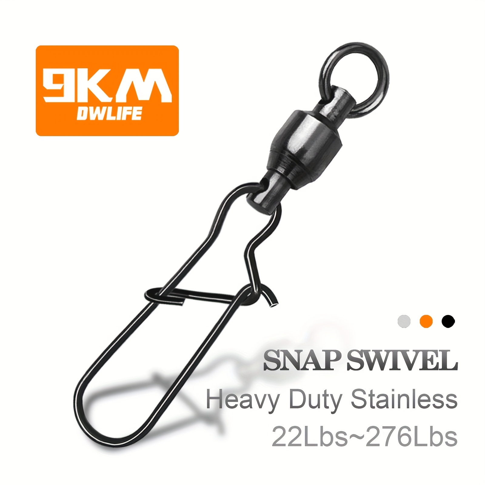 Saltwater Fishing Tackle Rig Swivels Snap High strength - Temu
