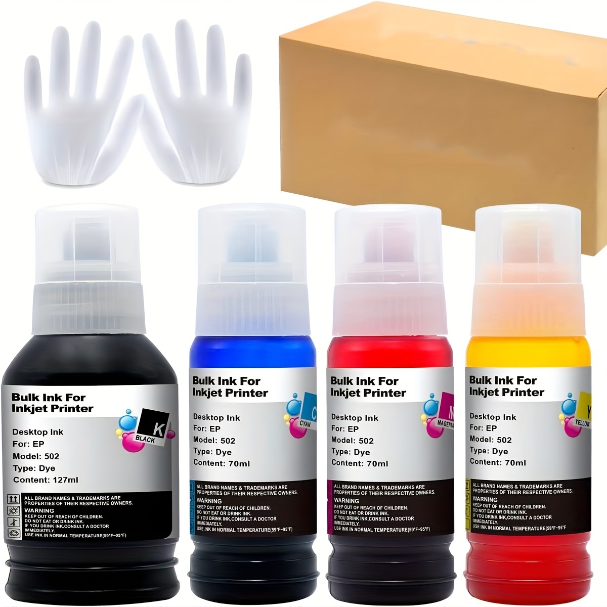 Sublimation Ink - CMYK Sublimation Ink Bottle Refills For Epson ECOTAN–  Just Vinyl and Crafts
