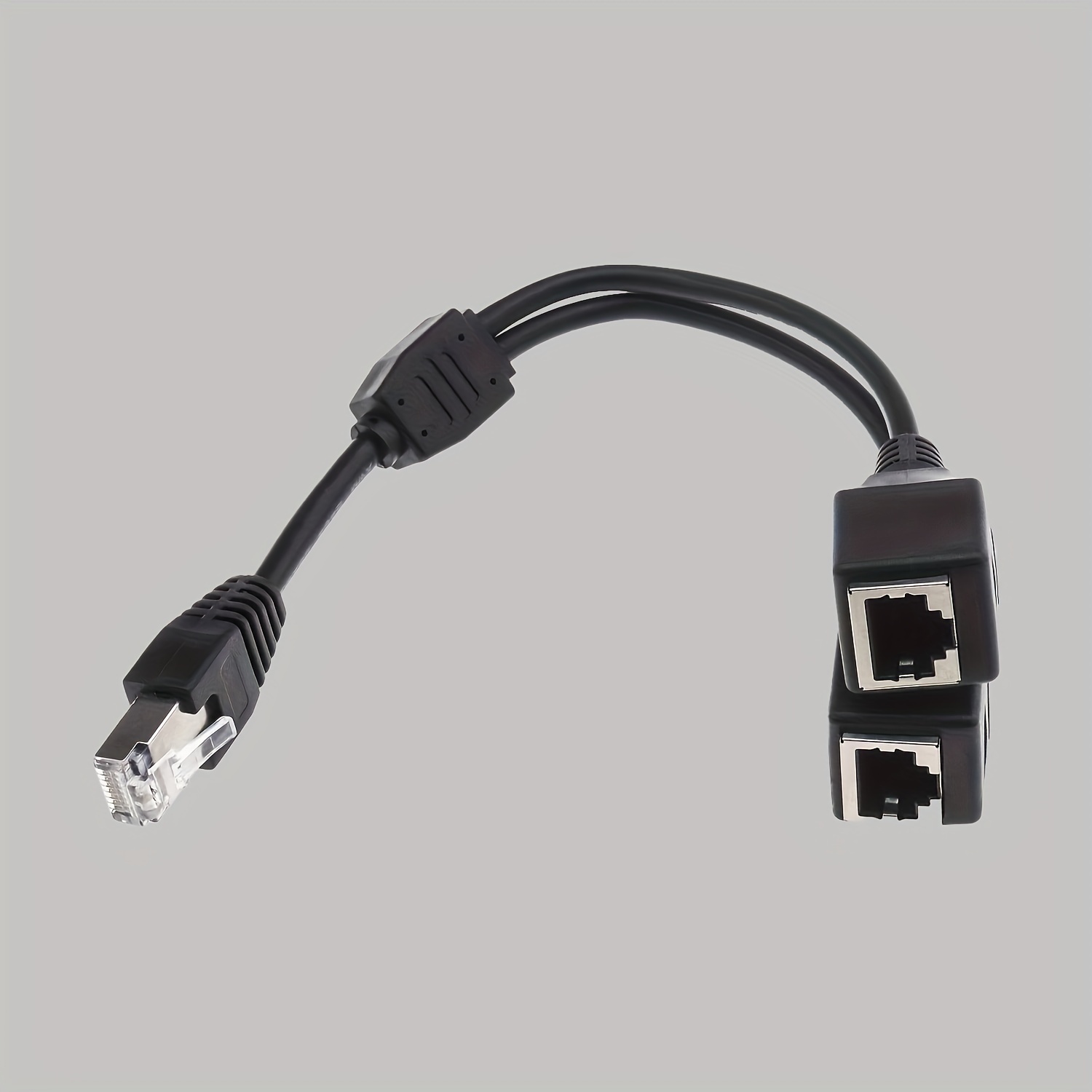 Ethernet Network Splitter, 1 Male To 2 Female Y Adapter Cable, Ethernet  Extension Plug