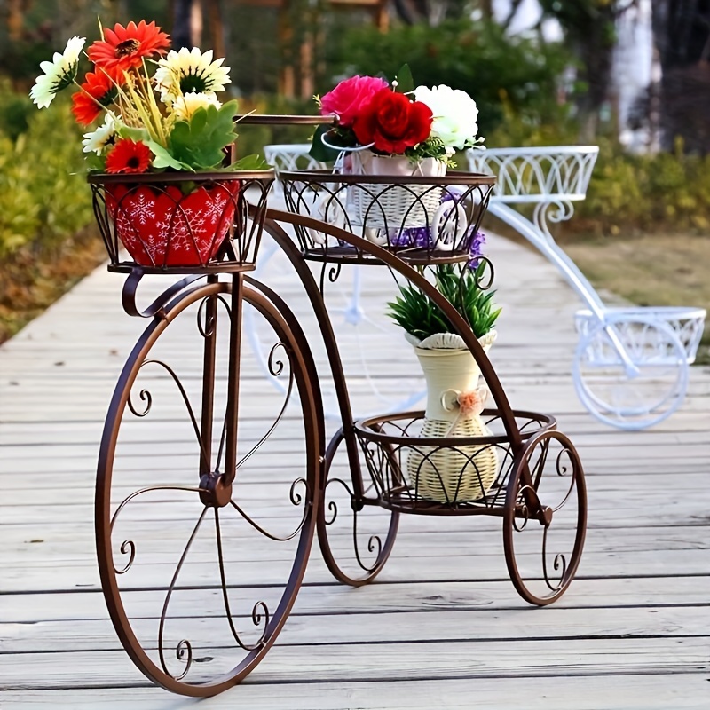 Bicycle Flower Pot Holder - Temu