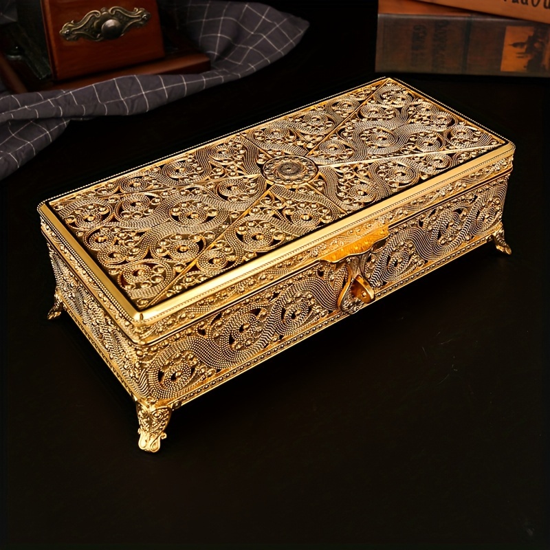 Jewelry Box For Women Rustic Wooden Jewelry Boxes - Temu