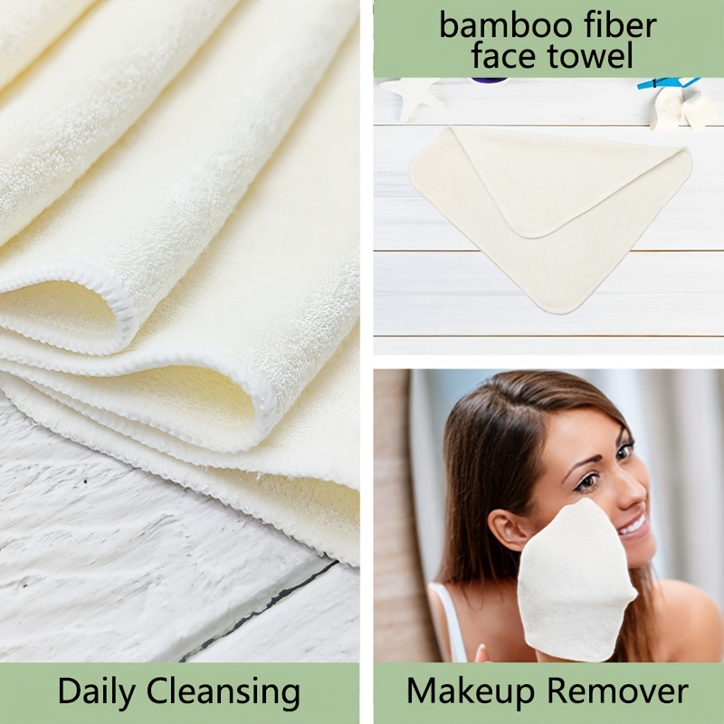 Bamboo Fiber Skin Care towels- Soft, Gentle and Reusable