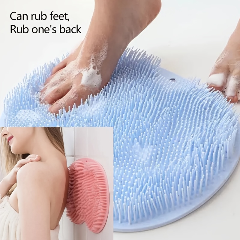 Multi-Functional Silicone Massage Mat Rabbit Bath Mat Bathroom Non-slip Pad  Foot Wash Dead Skin Removal Shower Room Floor Mat - AliExpress