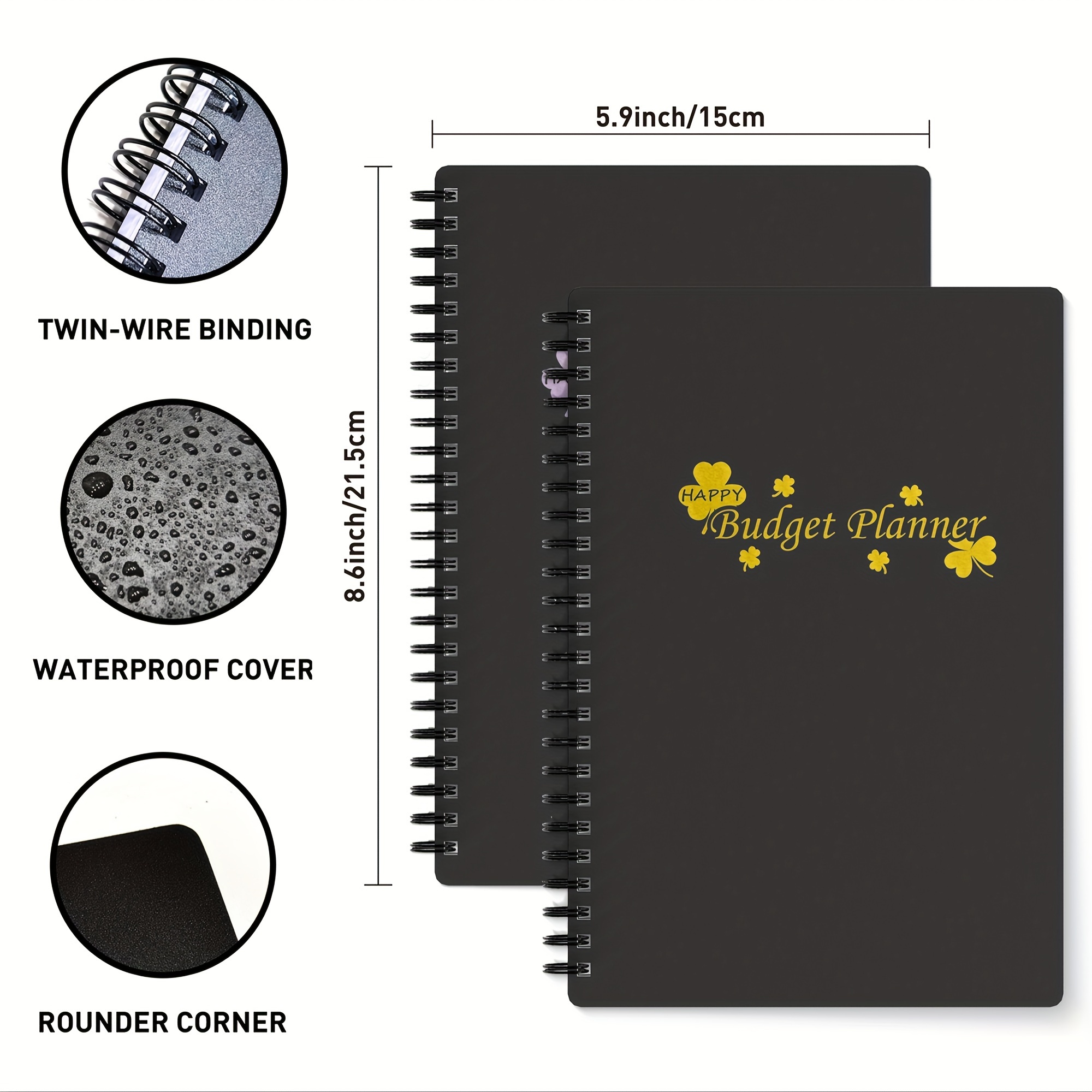 A6 Raccoglitori ad Anelli, 13 Busta Budget Planner con Buste Trasparenti, Raccoglitore  Soldi Notebook Pelle PU, Foglio di Bilancio, Budget Binder Cash Stuffing  Contanti Organizzatore Risparmio Denaro