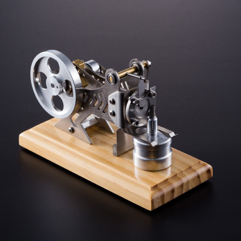 Motor mecánico de metal modelo V8 DIY, experimento científico, juguete de  física, regalo de decoración, enseñanza, 500 + piezas