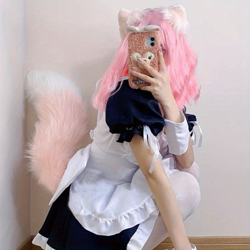 Cosplay Cat Tail Kitten Tail Show Anime Cat Ears Maid Cute Anime Accessori  ZT