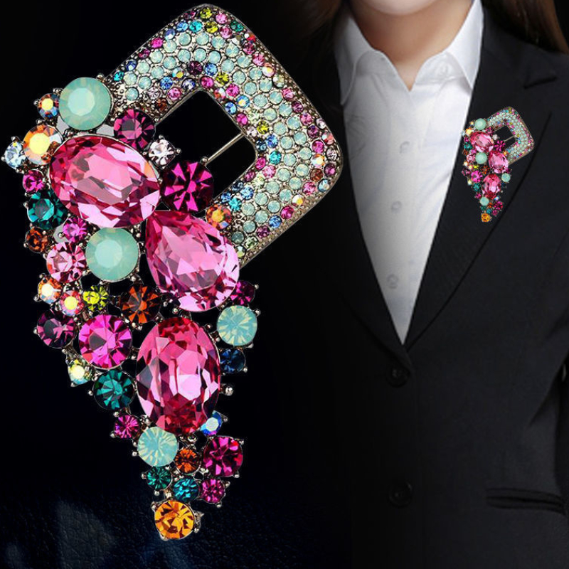 Crystal Brooch - Temu