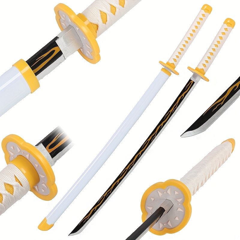 103cm 40 5inch Anime Ninja Sword Stand Belt Samurai Sword Bamboo