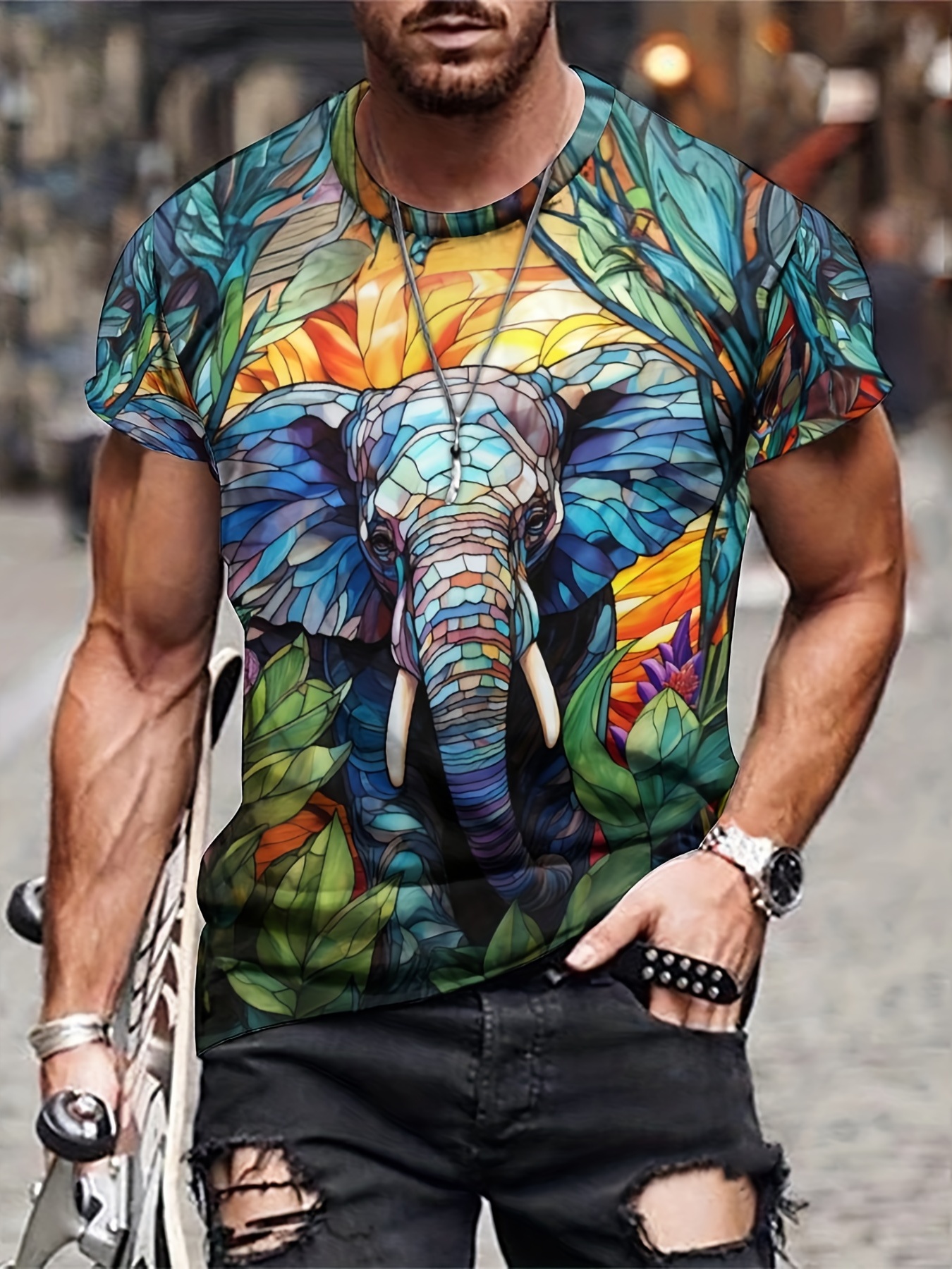 Elephant Shirt - Temu Malaysia