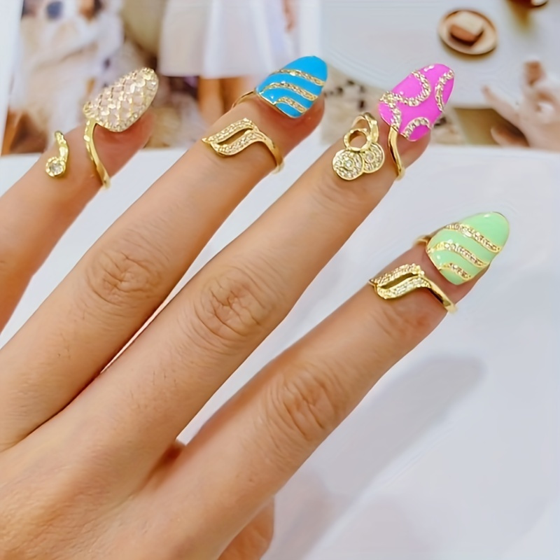 this rings 💍 😍 #viralvideo #foryou #nails #trend #fyp #trending #ma, nail  rings