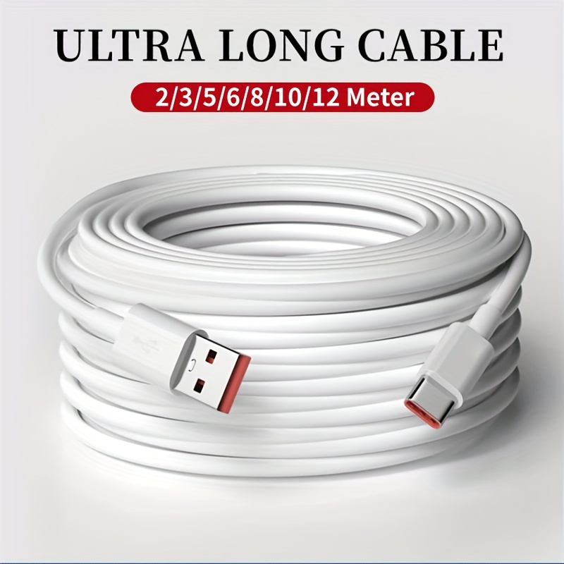 Cable Largo Tipo C - Temu