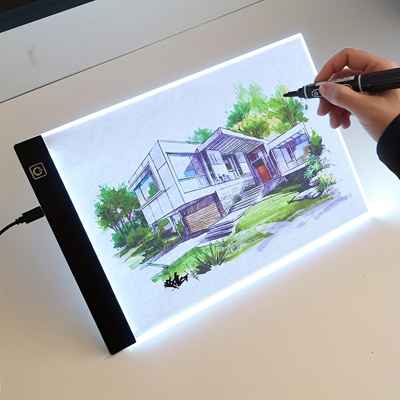 New A4/A3 Light Pad Wireless Battery Powered Light Box Artcraft Tracing Pad  Rechargeable Light Board for Artists Drawing X-ray - AliExpress