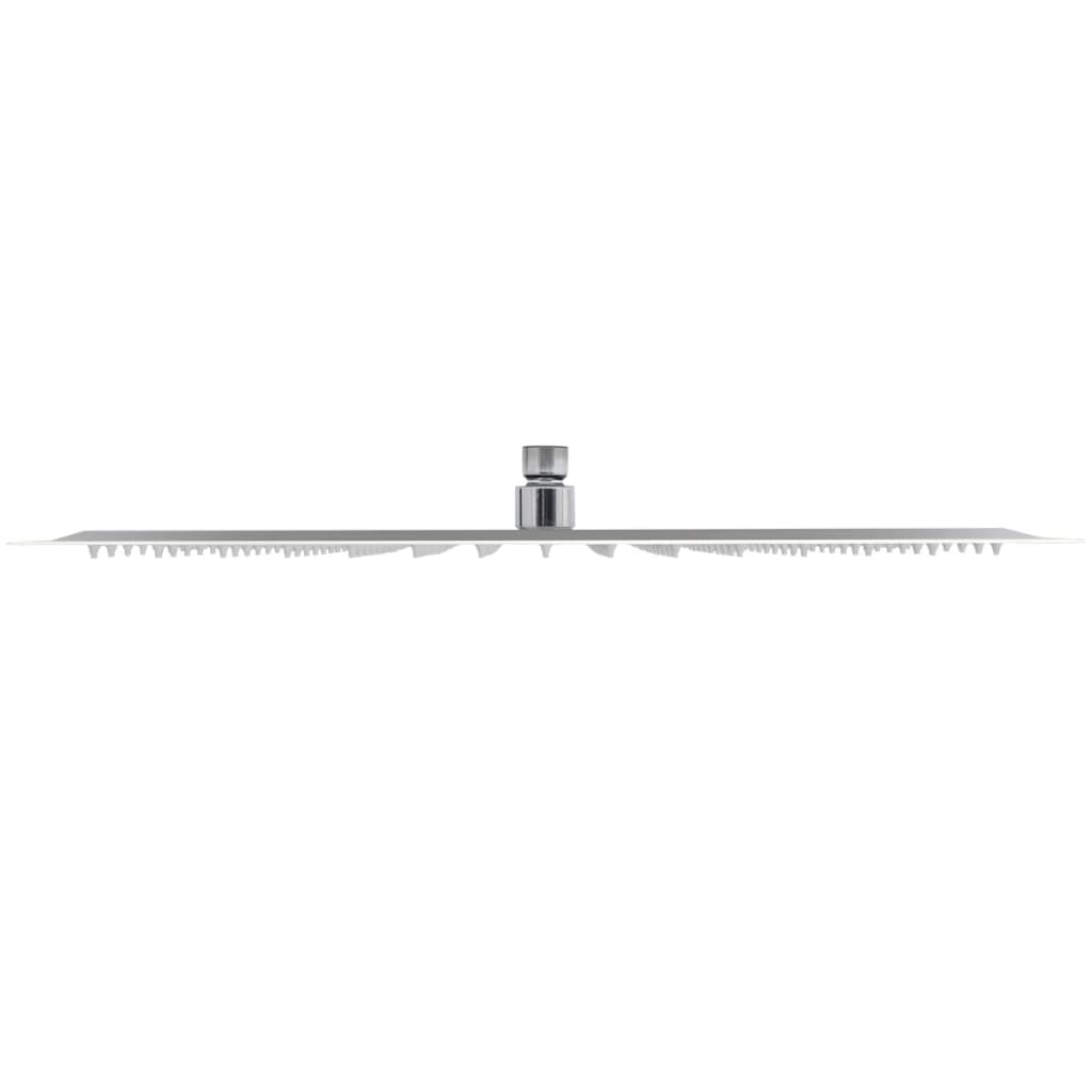 2pcs Heavy-Duty Stainless Steel Square Rain Shower Heads