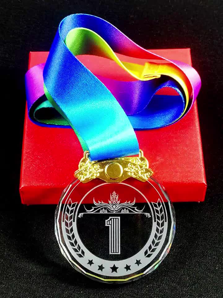 1 Pieza Trofeo Deportivo Medallas Premio Cristal Mvp Fmvp - Temu Mexico