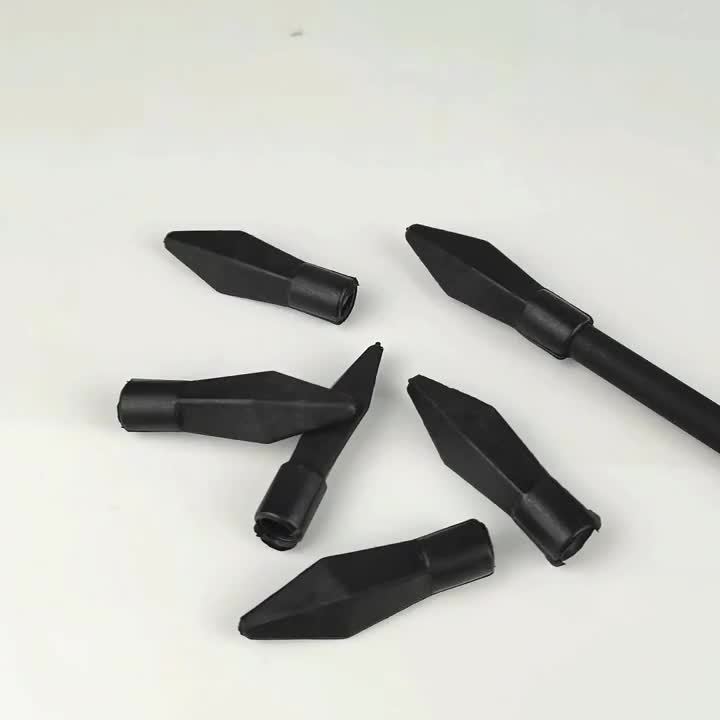 10pcs/20pcs Pointes De Chasse En Caoutchouc Souple, Modèle De Pointe De  Flèche Avec Un Diamètre Intérieur De 8mm Pour Les Jeux En Plein Air - Temu  Belgium