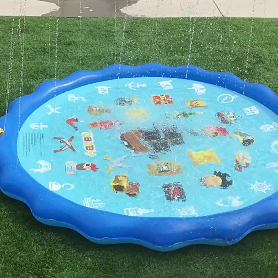 Aspersor de água ao ar livre para crianças e bebês, jogos de quintal de  brinquedos de verão com 8 tubos de manobra, anexa à mangueira de jardim  espirrando brinquedos divertidos para meninos
