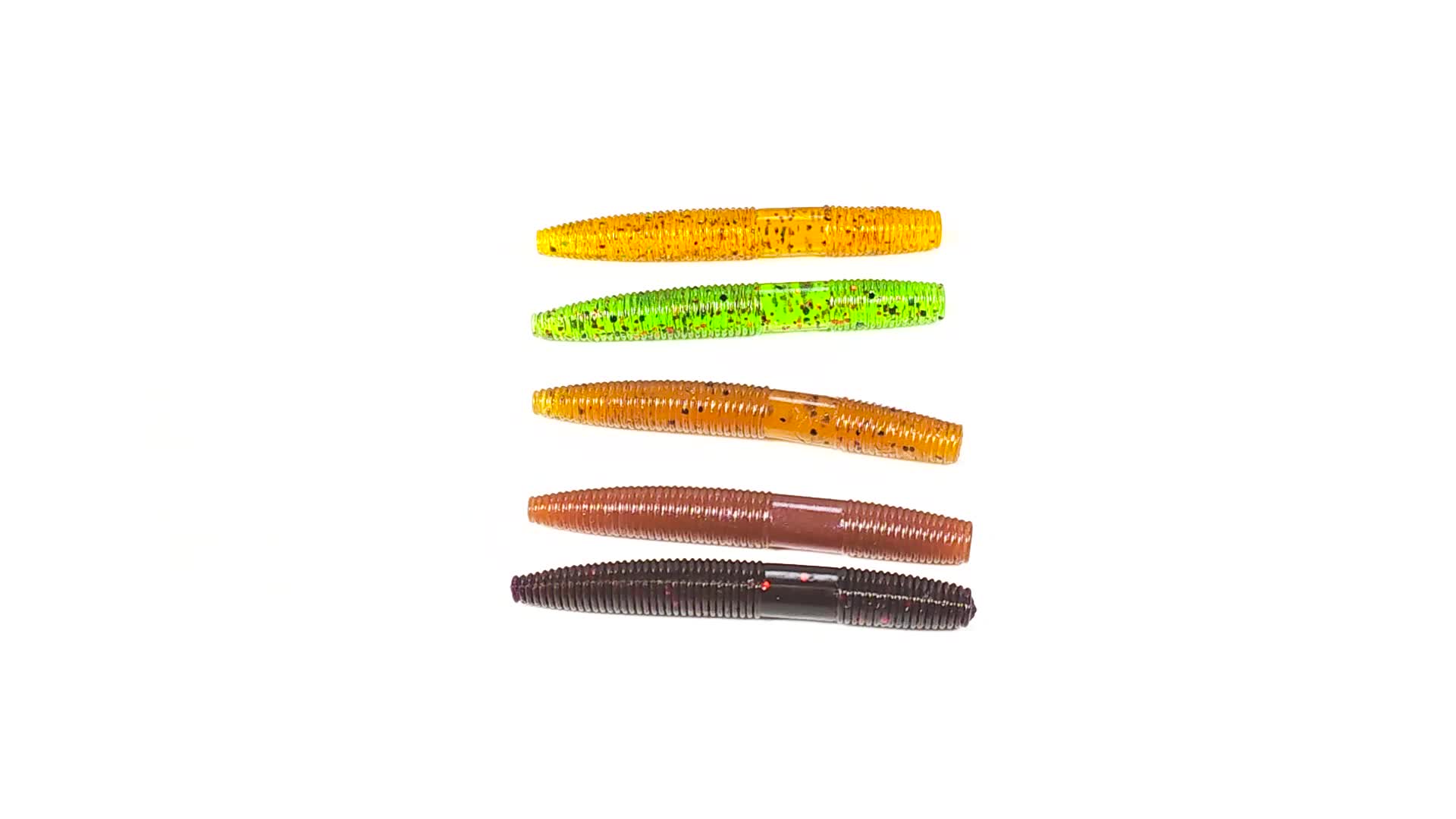 Gefischtter 40pcs Senko Worms Fishing Soft Plastic