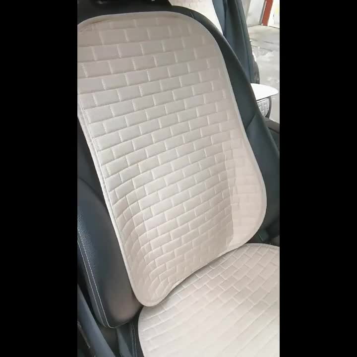Universal Car Seat Cover Linen Front Seat Backrest Cushion Car Interior  Suitable For Cars, Trucks, Suvs And