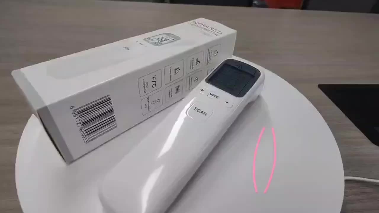 Puzxo Non-contact Thermometer, Suitable for Forehead And Object Surface, Accurate Reading In 1 Second, Equipped with LCD Display, 32 Sets Of Memory, Both Home And Clinical Use - Image 9